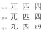 再看看“兀匹四”中的“儿”构件